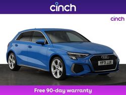 Blue Used 2021 Audi A3 S-Line Hatchback | £20,599 (Fair price)