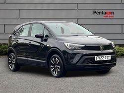 Black Used 2022 Vauxhall Crossland Design Edition SUV | £9,458 (Fair price)