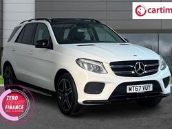 White Used 2018 Mercedes GLE250 AMG line SUV | £22,000 (Fair price)