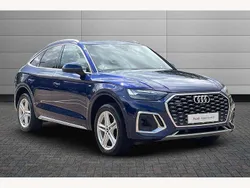 Blue Used 2023 Audi Q5 Sportback S-Line SUV | £36,750 (Fair price)