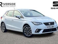 Glacial white Used 2025 Seat Ibiza SE Technology Hatchback | £16,990 (Fair price)