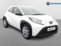 White Used 2023 Toyota Aygo PURE Hatchback | £10,849 (Fair price)