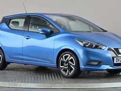 Blue Used 2021 Nissan Micra Acenta Hatchback | £10,477 (Fair price)