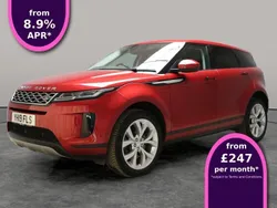 Red Used 2019 Land Rover Range Rover evoque SE SUV | £18,838 (Good price)