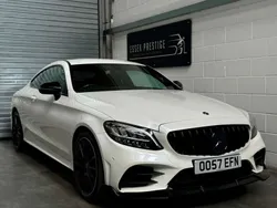 White Used 2018 Mercedes C43 AMG Coupe | £24,989 (Fair price)