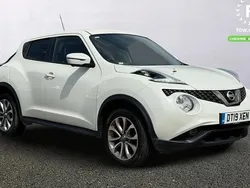 White Used 2018 Nissan Juke Tekna SUV | £9,099 (Fair price)