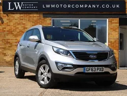 Silver Used 2013 Kia Sportage 2 SUV | £7,895 (Fair price)