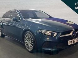 Blue Used 2022 Mercedes A180 Executive Sedan | £18,384 (Good price)
