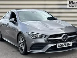 Grey Used 2019 Mercedes CLA180 AMG line Sedan | £20,025 (Good price)