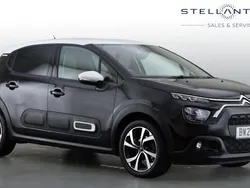 Black Used 2022 Citroën C3 PureTech Hatchback | £11,963 (Fair price)