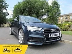 Blue Used 2019 Audi A3 Sportback S-Line Hatchback | £13,795 (Good price)