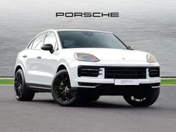 Carrara white metallic Used 2024 Porsche Cayenne SUV | £84,999 (Fair price)