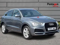Grey Used 2017 Audi Q3 S-Line SUV | £13,895 (Fair price)