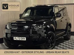Black Used 2023 Land Rover Defender HSE SUV | £59,950 (A bit pricey)