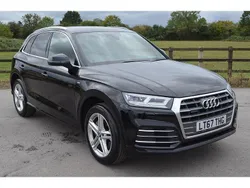 Black Used 2017 Audi Q5 S-Line SUV | £16,989 (Fair price)