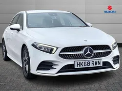 White Used 2019 Mercedes A200 Executive Hatchback | £15,975 (Fair price)