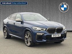 Blue Used 2021 BMW X6 Comfort Edition SUV | £47,999 (Expensive)
