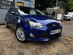 Blue Used 2014 Ford Focus Zetec Hatchback | £2,395 (Good price)