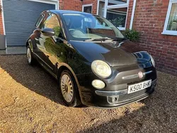 Black Used 2009 Fiat 500 Lounge Hatchback | £2,795 (A bit pricey)