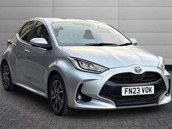 Silver Used 2023 Toyota Yaris Hybrid Design Hatchback | £17,895 (Fair price)