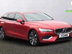 Red Used 2021 Volvo V60 Inscription Estate | £22,399 (A bit pricey)
