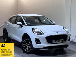 White Used 2020 Ford Puma Gen-E Titanium SUV | £9,899
