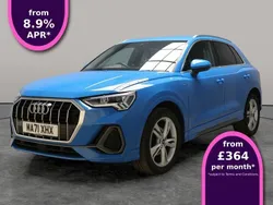 Blue Used 2021 Audi Q3 S-Line SUV | £24,487 (Fair price)