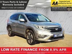 Silver Used 2016 Honda CR-V SE Plus SUV | £8,495 (Fair price)