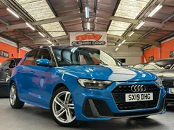 Blue Used 2019 Audi A1 Sportback S-Line Hatchback | £12,995 (Fair price)
