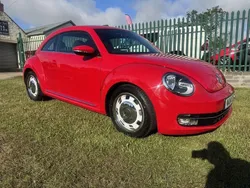 Red Used 2014 VW Beetle Design Hatchback | £7,495 (Fair price)