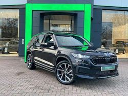 Black magic pearl effect Used 2023 Skoda Kodiaq SportLine SUV | £33,490 (Fair price)
