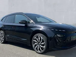 Black magic pearl effect New 2025 Skoda Enyaq iV SportLine SUV | £39,990 (Expensive)
