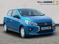 Blue Used 2020 Mitsubishi Mirage Hatchback | £8,499 (Fair price)
