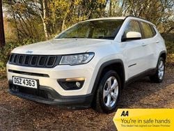 White Used 2019 Jeep Compass Longitude SUV | £7,499 (Fair price)