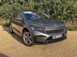 Graphite grey metallic Used 2024 Skoda Enyaq iV SUV | £29,495 (Fair price)