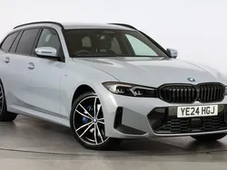 Grey Used 2024 BMW 330e M Sport Estate | £39,500 (Fair price)
