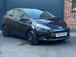 Black Used 2012 Ford Fiesta Hatchback | £2,575 (Fair price)