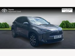 Grey Used 2023 Toyota Yaris Hybrid Design Hatchback | £21,292 (Expensive)