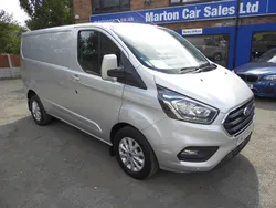 Silver Used 2022 Ford Transit Custom Limited Van | £13,000 (Good price)