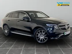 Black Used 2021 Mercedes EQC400 AMG line SUV | £20,795 (Good price)