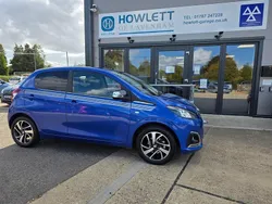 Blue Used 2018 Peugeot 108 Collection Hatchback | £5,295 (Fair price)