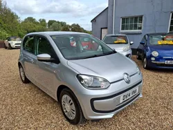 Silver Used 2014 VW up! move up! Hatchback | £6,595 (Fair price)