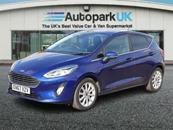 Blue Used 2018 Ford Fiesta Titanium Hatchback | £7,995 (Fair price)