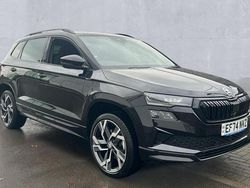 Black Used 2024 Skoda Karoq SportLine SUV | £25,490 (Fair price)