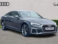Grey Used 2022 Audi A5 S-Line Coupe | £24,700 (Good price)