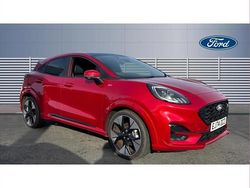 Red Used 2024 Ford Puma Gen-E ST-Line X SUV | £23,000