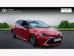 Red/black Used 2022 Toyota Corolla Hatchback | £19,814 (Fair price)