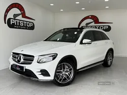 White Used 2016 Mercedes GLC220 AMG line SUV | £17,980 (A bit pricey)