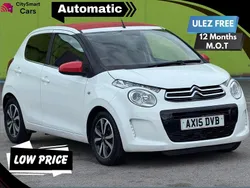 White Used 2015 Citroën C1 Flair Hatchback | £5,750 (Super price)