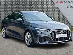 Grey Used 2023 Audi A3 S-Line Sedan | £24,266 (Fair price)
